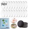 DIY Fridge Magnet Kit 10/20/50Pcs Kit, Clear Acrylic Magnetic Photo Frame with Adhesive Backing, Custom Picture Making Set for Crafts