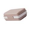 Travel Soap Container Portable Soap Holder with Lid Soap Case for Camping Gym Plastic Soap Box Bathroom Accessories