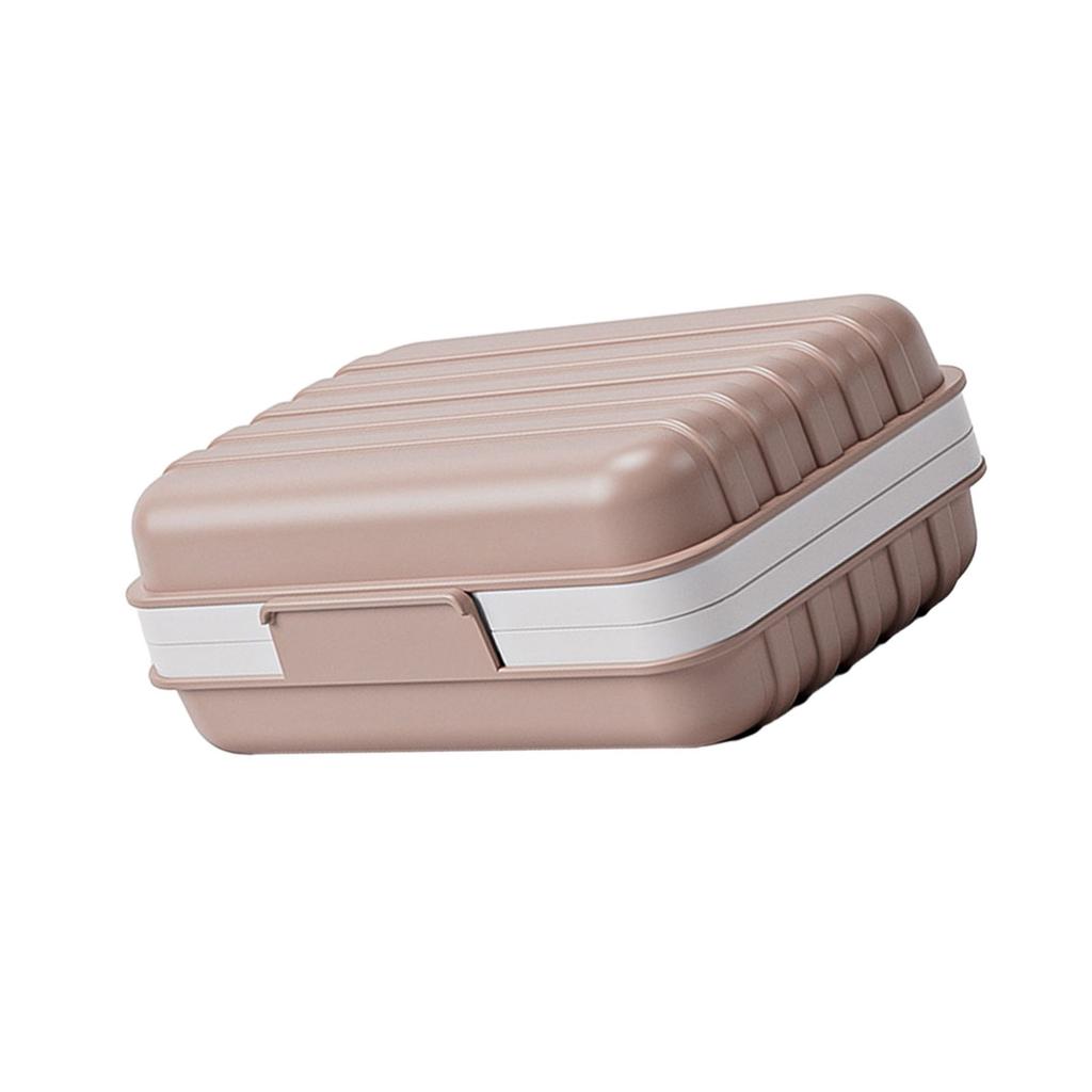 Travel Soap Container Portable Soap Holder with Lid Soap Case for Camping Gym Plastic Soap Box Bathroom Accessories
