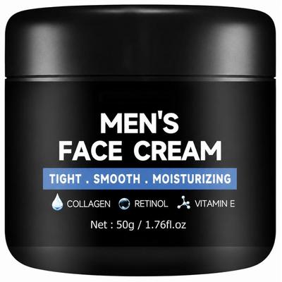 Collagen & Retinol Cream For Men 50 G | Hydrating Moisturizer for Smooth & Firm Looking Skin | Moisturiser for Men