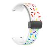 Magnetic folding buckle Sports Band For Amazfit Cheetah Pro / Round Skin-Friendly Soft Silicone Strap For  Amazfit GTR GTS Bip