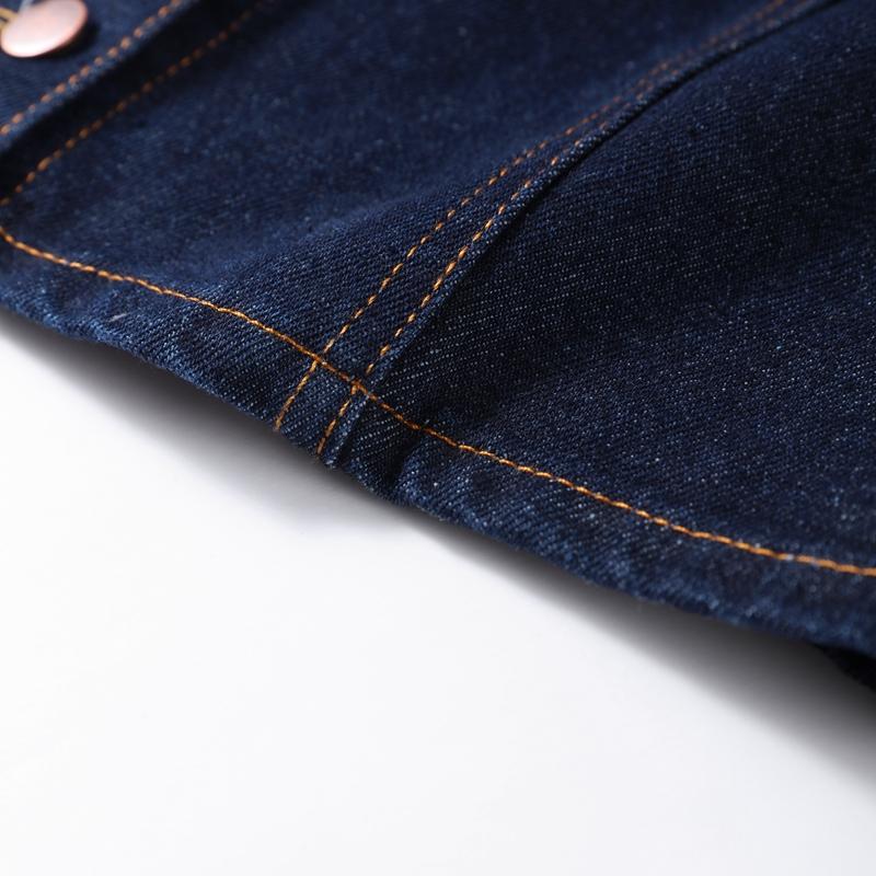 Damskie Zestawy Jeansowe Marynarka Jeansowa Jednorzędowa Topy Spodnie Szerokie Nogawki Wysoki Stan Moda Y2K High Street Zestaw