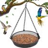Metal Mesh Bird Feeder Tray Breathable Outdoor Bird Feeder Finch Metal Mesh Platform  Balcony