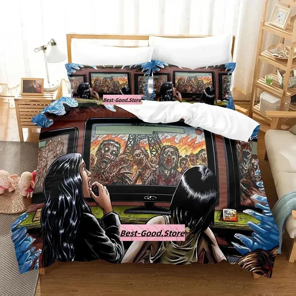 Comics Extinction Parade Bedding Set Cartoon Anime three-piece set Adult Kid Bedroom Duvetcover Sets funda cama infantil