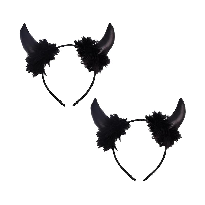 

[wowjimi] little devil headband halloween headband cosplay idea parody strange party decorations costume tools masquerade ball school festival party
