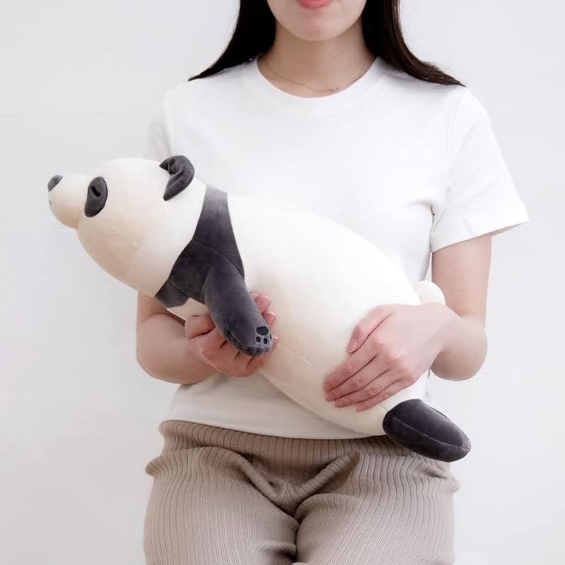 Ribheart Premium Nemunemu Animals Panda Rinrin M Size (approx. 53cm total length) Fluffy and squishy plush toy hugging pillow Gift 48904-95