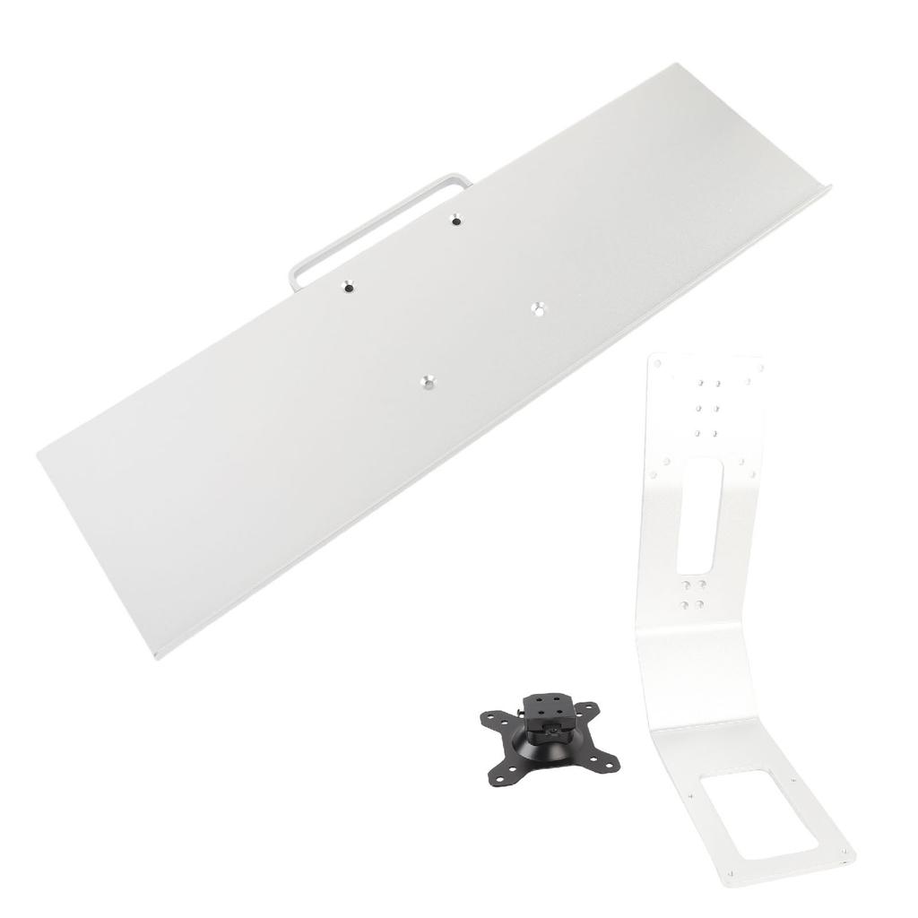 Computer Display Stand Aluminum Alloy Integrated Display Keyboard Mount for Household Office Use