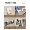 Wall-Mounted Toothbrush Holder Set