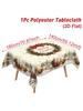 Tablecloth 140x180 cm polyester fiber anti-slip coating multicolored