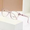 New 3 In 1 Progressive Multifocal Reading Glasses Women Anti Blue Light Easy Far Near Vision -1.0 To +4.0