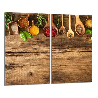 Glass Protective Stovetop Panel 2x30x52 Spices