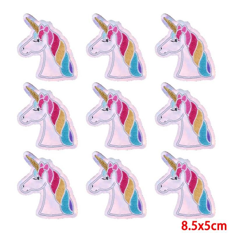 10 Pcs/lot Embroidery Patch Iron On Patches For Clothing Patches On Clothes Jackets Decor Applique Sew Supplies