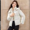 Short winter down cotton clothes women's new loose hooded bread clothes cotton coat
