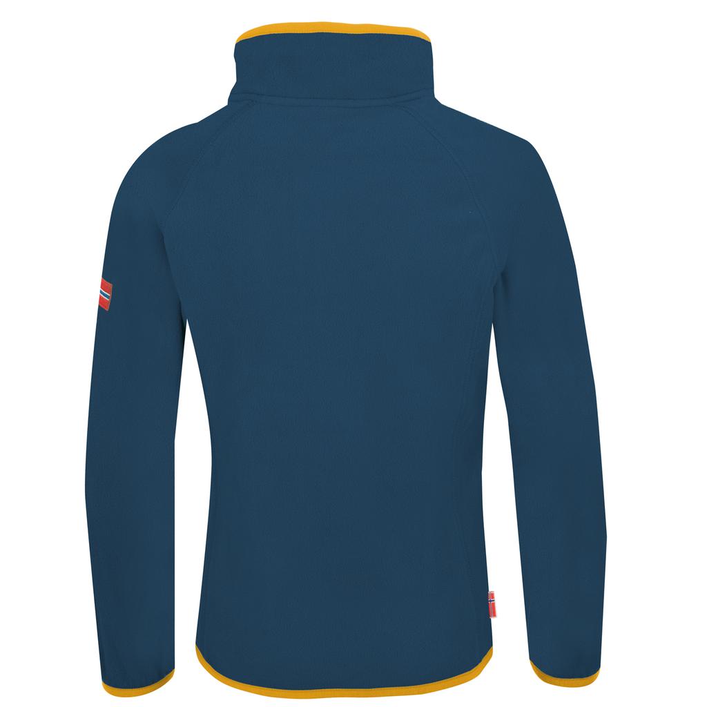 Trollkids Kids Nordland Half Zip Fleece Sweatshirt Blue (707-146)