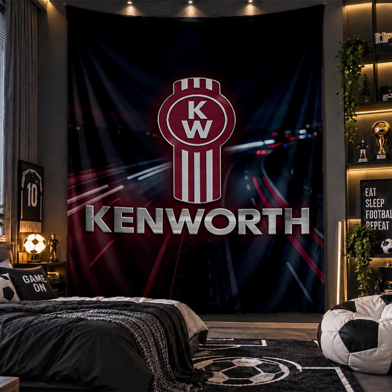 Wall Hanging Tapestry Kenworth Print Cloth for Living Room Bedroom Home Decor