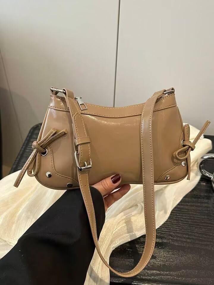 Bag Women's New Autumn and Winter 2025 European and American Bag Premium Bow Underarm Bag Versatile Shoulder Handbag