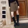 Women's A-line Pleated Mini Skirt