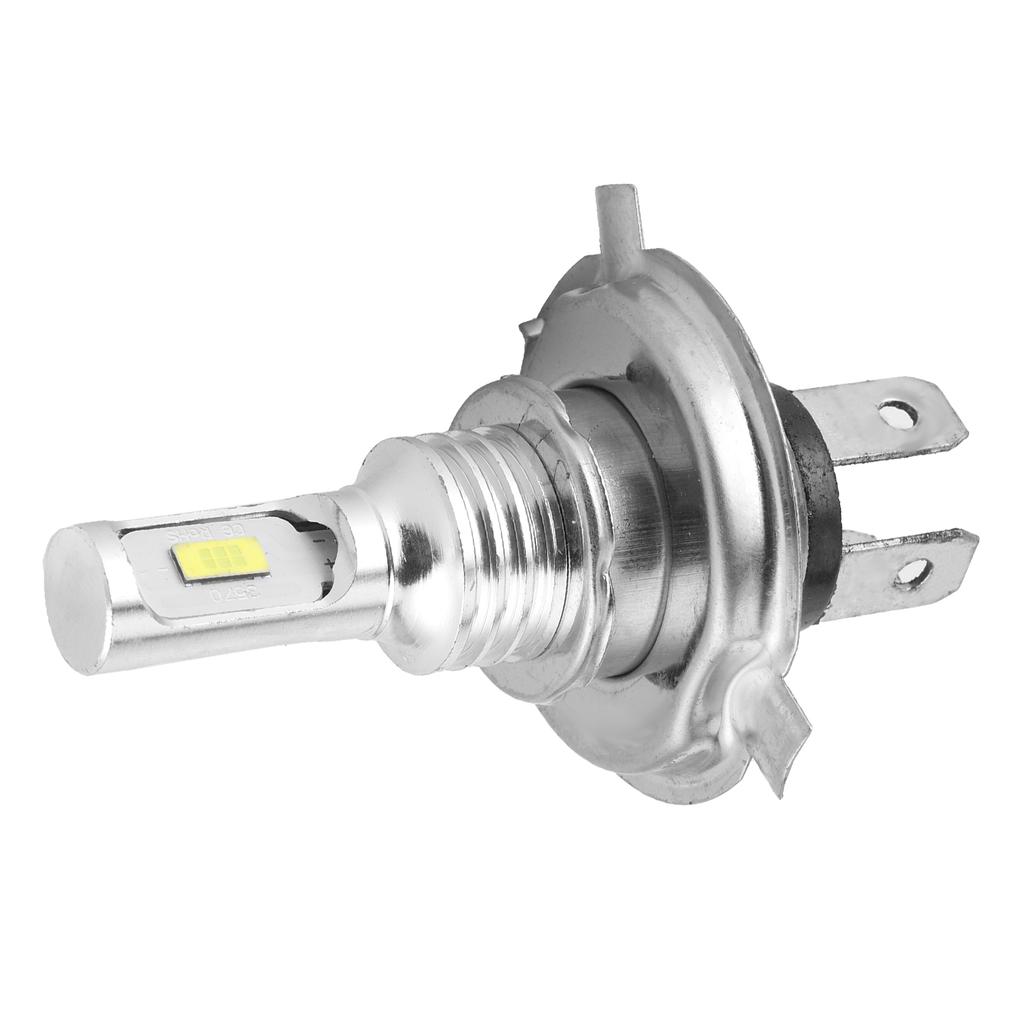 Headlight Fog Lamp LED Bulb Chip for Motorcycle Car WH4 Plug 80W DC 12V 24V(White 3000K )