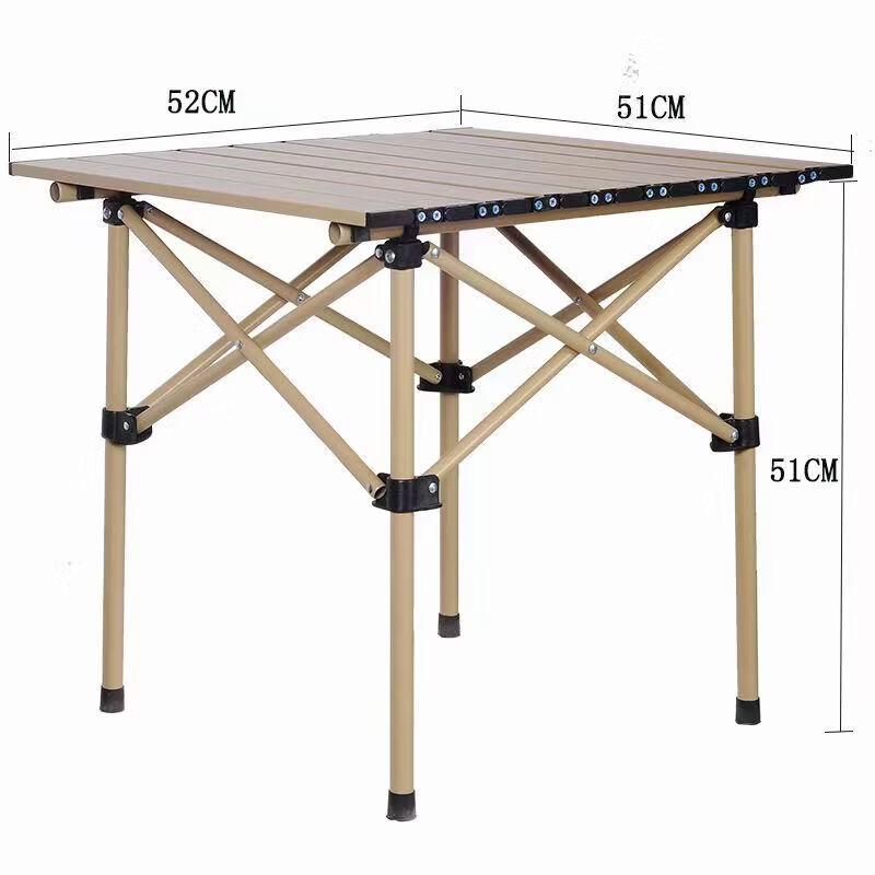 OEING Portable Camping Roll-Up Table and Chair Set