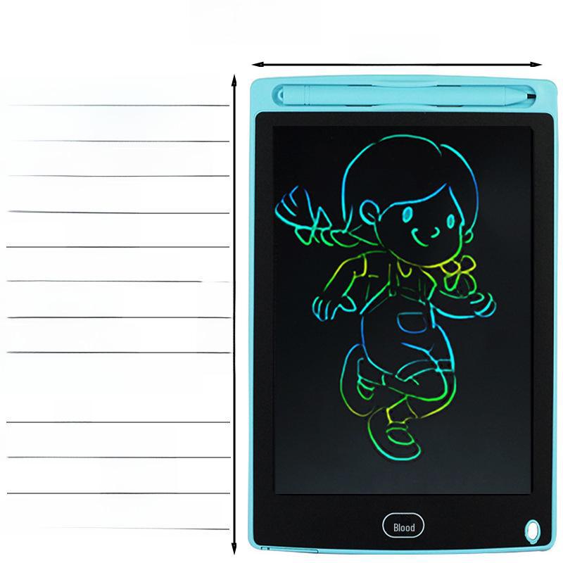 "Children's Eye Protection LCD Drawing Board with One-Click Erase"