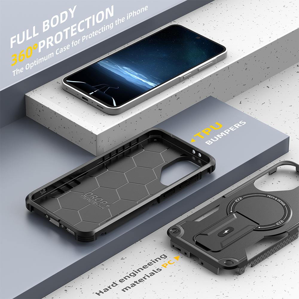 Stand Holder Protective Case for Samsung Galaxy A57 5G S26 Ultra A56 A55 A17 A16 A15 A14 A36 A35 S25 FE S24 Plus A26 Cases