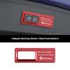 Car Trunk Warning Sticker Electric Tailgate Lifting Cover For VW Golf Polo Tiguan Touran Jetta Passat CC T5 GTI Magotan Scirocco