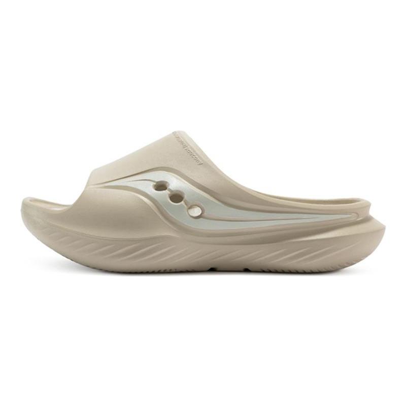 Saucony Cradle Slip Resistant Abrasion Resistant Casual Slippers Unisex Beige S28901-1
