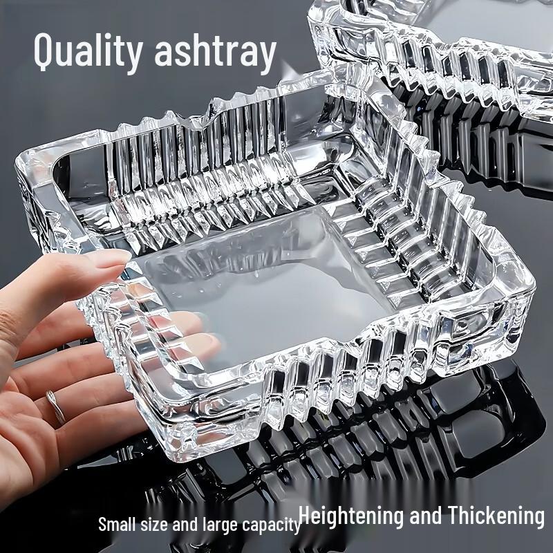 Creative Crystal Glass Ashtray