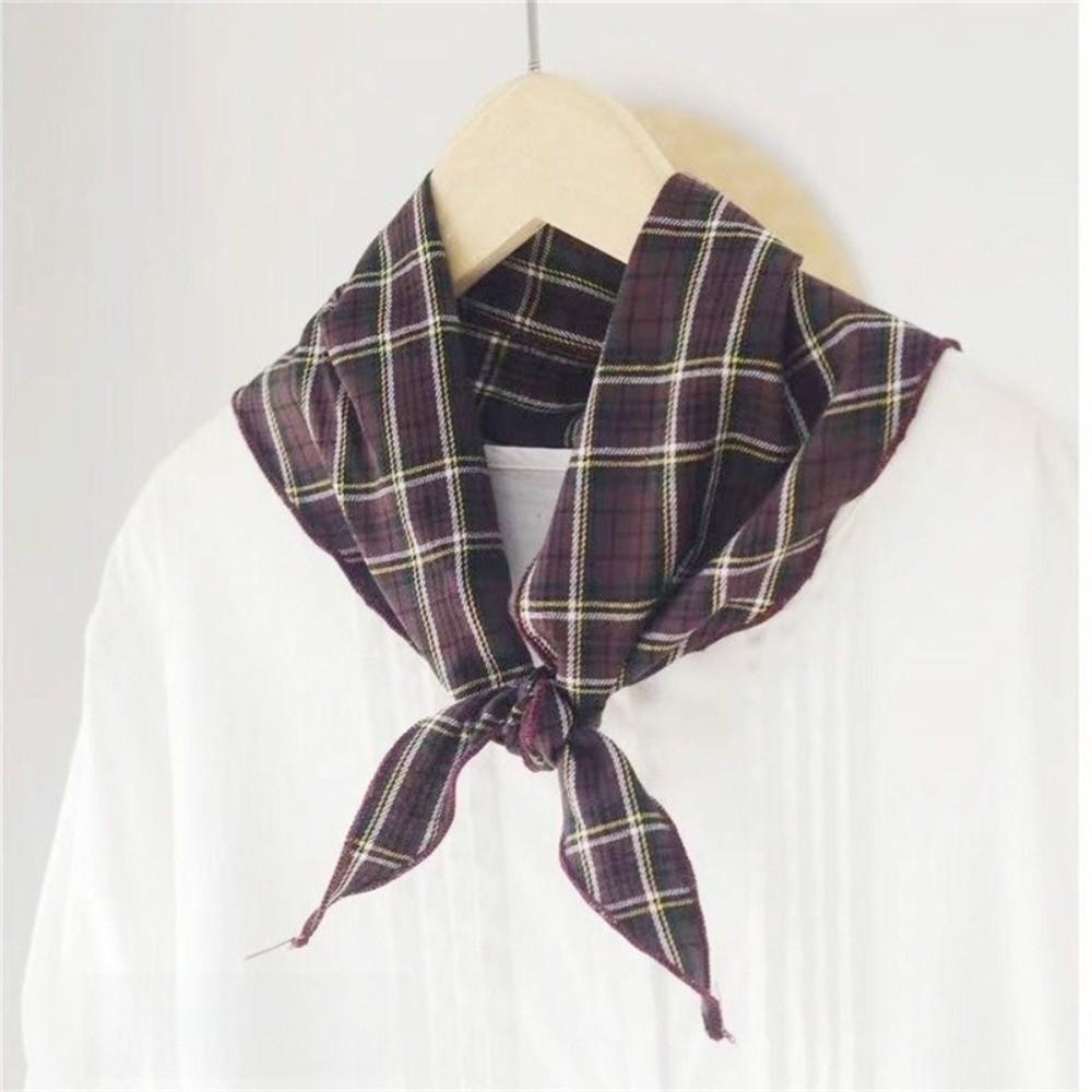 Simple Triangular Scarf Thermal Neck Warmer New Headscarf  for Women's Accessories