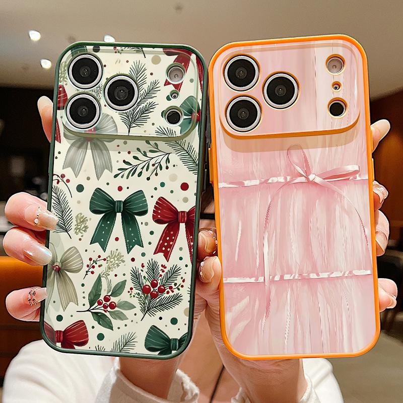 Buntes Schleifenmuster Hülle Für iPhone 17 Pro Max iPhone 16 Pro Max 15 14 13 Magnetisch Für Magsafe Hybrid TPU+PC Matte Abdeckung