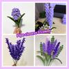 200 Pcs Pipe Cleaners Chenille Stem, Flowers Pipe Cleaner Craft, Colored Pipe Cleaner For Creative Handmade DIY Lavender Bouquet
