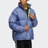 Adidas Terrex Super Puffy Jacket Outdoor Warm Stand Collar Down Outerwear Men Outerwear Royal-Blue H20753