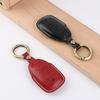Styling Mouldings 4 Buttons Smart key For Vespa GTS 300 GTS300 Keychains Smart Genuine Leather Case Fob Cover Kit Motorcycles Ke