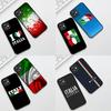 Silikonhülle für Motorola Moto G86 G14 G35 G34 G45 G55 G64 G75 G85 G24 G15 G54 G57 Power Handyhülle Italien Flagge