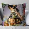 Ramona Anime Reverse  Pillow Case Fashion Square Pillowcase Bedroom Sofa Room Ins Decoration Leisure