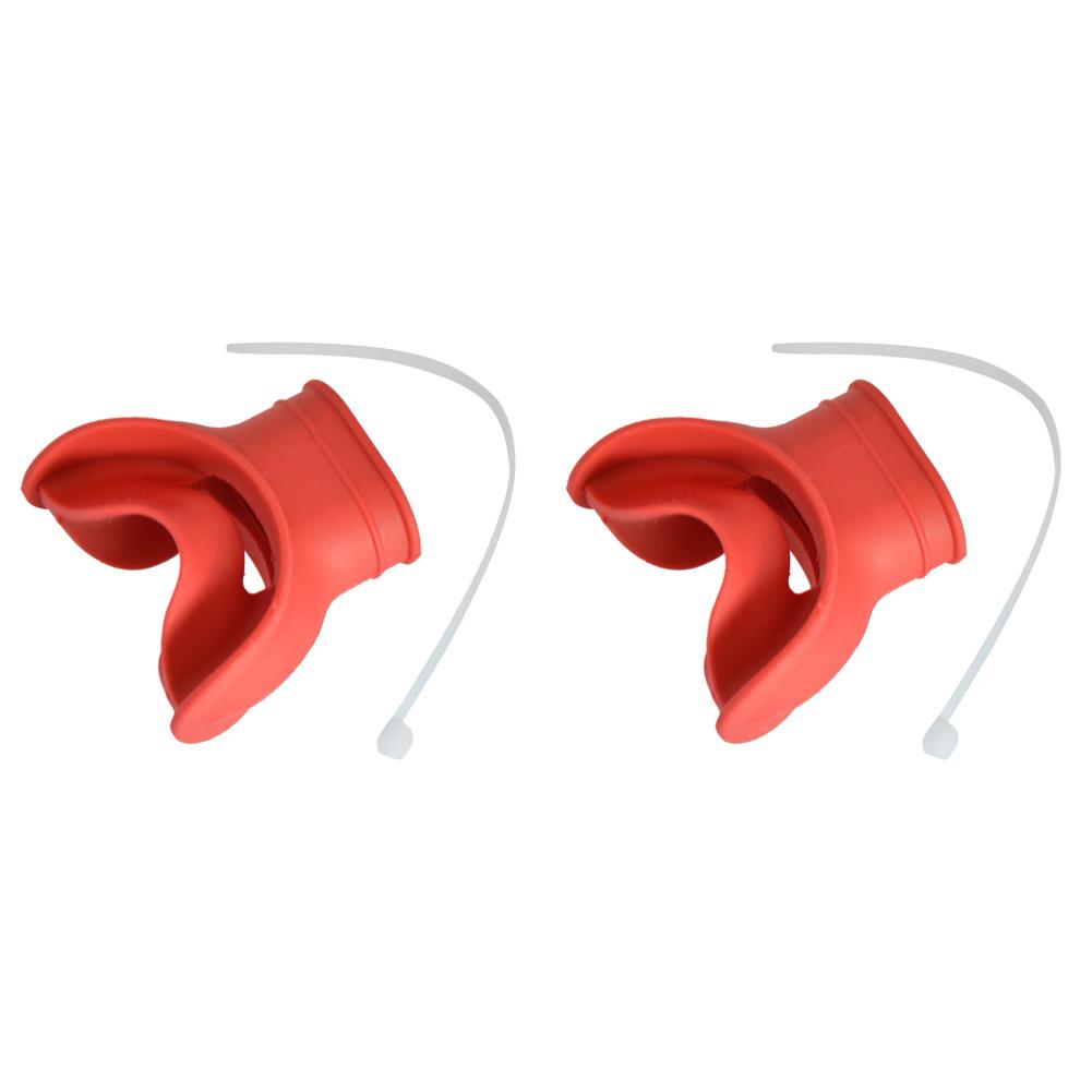 Silicone Snorkel Mouthpiece Comfortable Scuba Diving Regulator Mouthpiece Cover Safe Soft Underwater Breathing Accessories