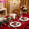 20pcs Disposable Napkins with Christmas Fruit Pattern Print for Wedding,Parties,and Daily Use for Thanksgiving Fall Christmas Table Decoration