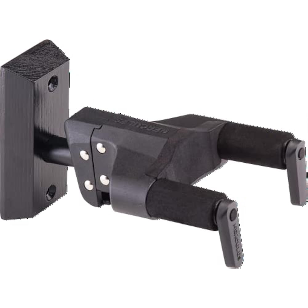 Hercules GSP38WBK Plus Guitar Hanger Black