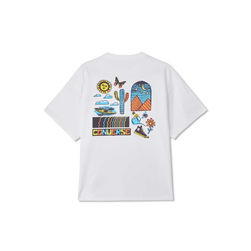 Converse Daydreamer T-Shirt Asia Sizing 'White' Men's 10024728-A02