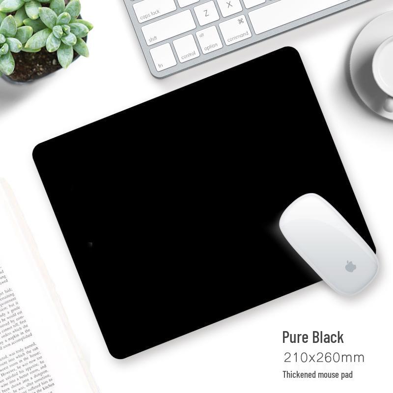 

Черный ретро коврик для мыши для дома, офиса и интернет-кафе – Доступен в среднем, маленьком или очень большом размерах