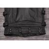 Chinese Size Biker Vest Top Layer Cowhide Leather Vest Men's Slim Short Motorcycle Clothing Riding Jacket Sleeveless Genuine Cow Club Vest