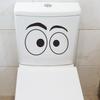 Personalized Simple Sketches of Eye-to-eye Bathroom Decoration Toilet Stickers