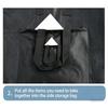Heavy Duty Foldable Massage Table Carrying Case In 600D Cloth With Multiple Pockets For Easy Organization
