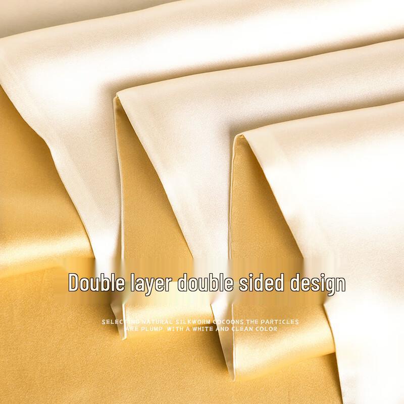 Hangsilu Mulberry Silk Suzhou Embroidery Scarf & Ruyi Comb Gift Set