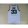 Embroidered Boston Celtics NBA Jersey Larry Bird 33 Basketball Uniform Men Women