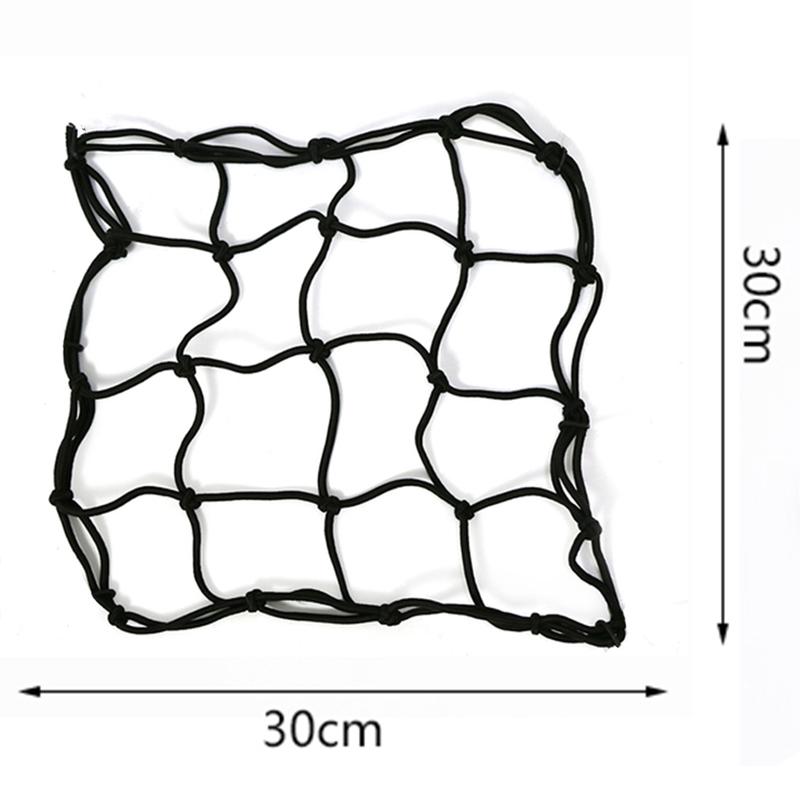1 Pcs Motorrad Gepäck Net Helm Mesh Kraftstoff Tank Lagerung Gummiband Gepäck Verdichtung Lagerung Fracht Sortierung Net