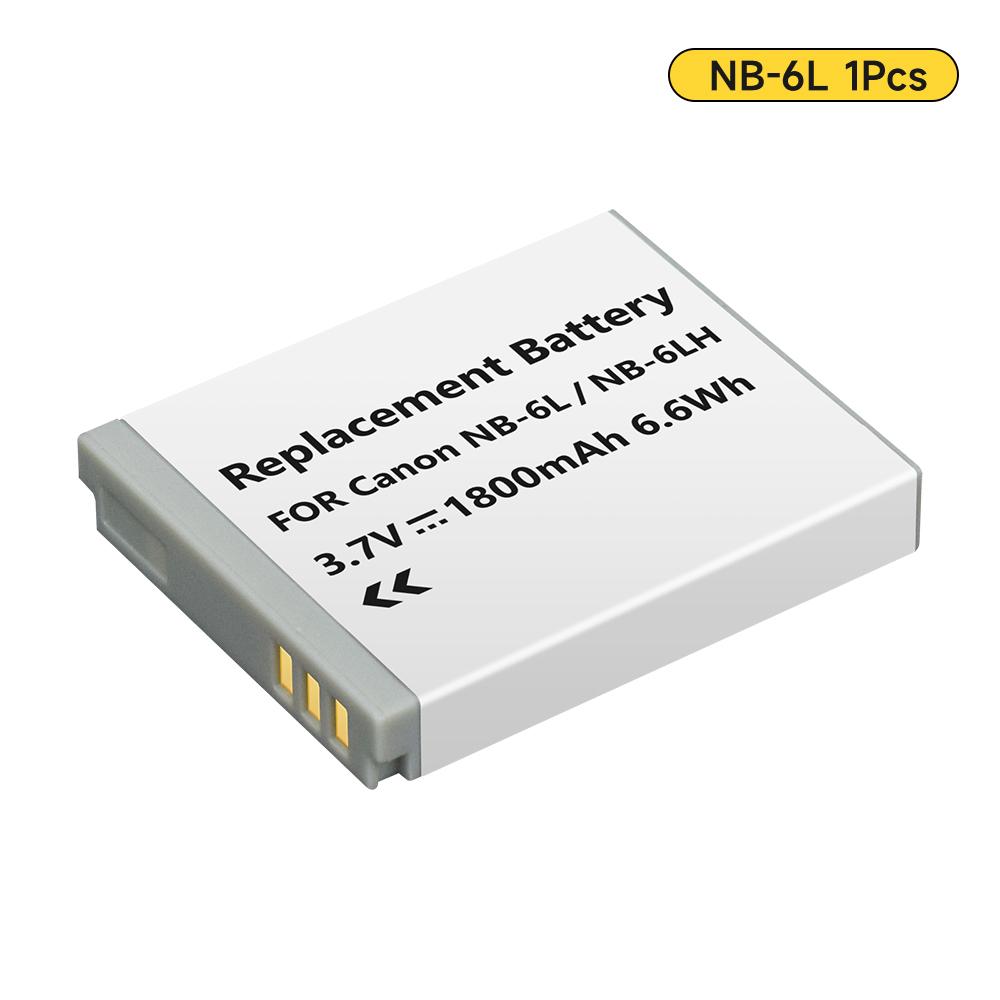

1800 мАч NB-6L NB6LH Аккумулятор для камеры NB6L NB-6LH Аккумулятор для Canon PowerShot D30 D10 S120 S90 SX700HS SX280HS IXUS210 SD35001S 1 battery