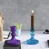 Candlestick Epoxy Casting Mold Candle Holder Resin Mold Wedding Home Table Decor