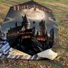 1PC Harry Potter Hogwarts Umbrella-8-Rib Reinforced, Automatic Open, Lightweight & Durable, Cute Fashion Accessory for Outdoor, D2654
