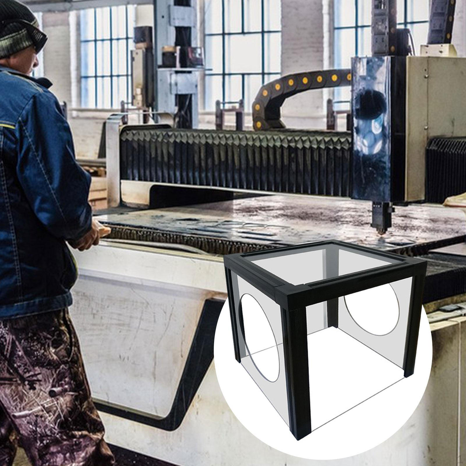 

Акриловый пылесборник для полировальных и шлифовальных машин, простая установка with holes